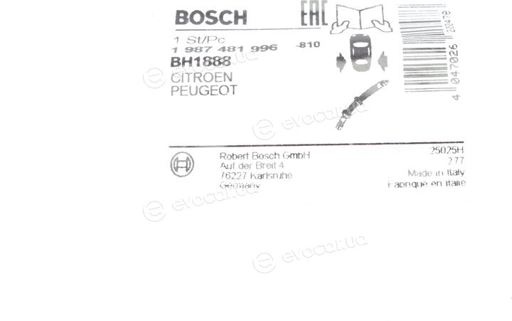 Bosch 1 987 481 996