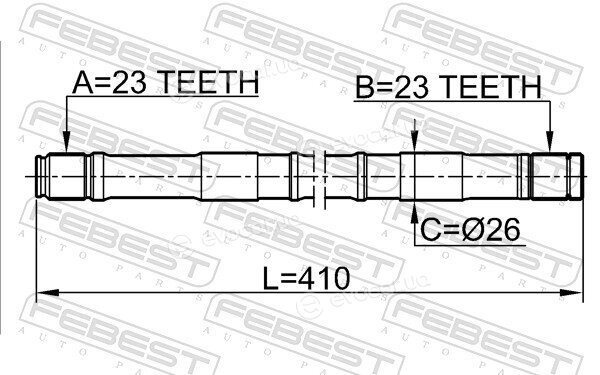 Febest 0212-B14LH