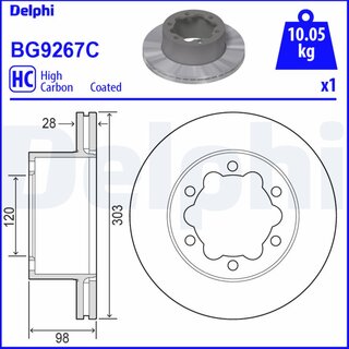 Delphi BG9267C