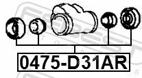 Febest 0475-D31AR