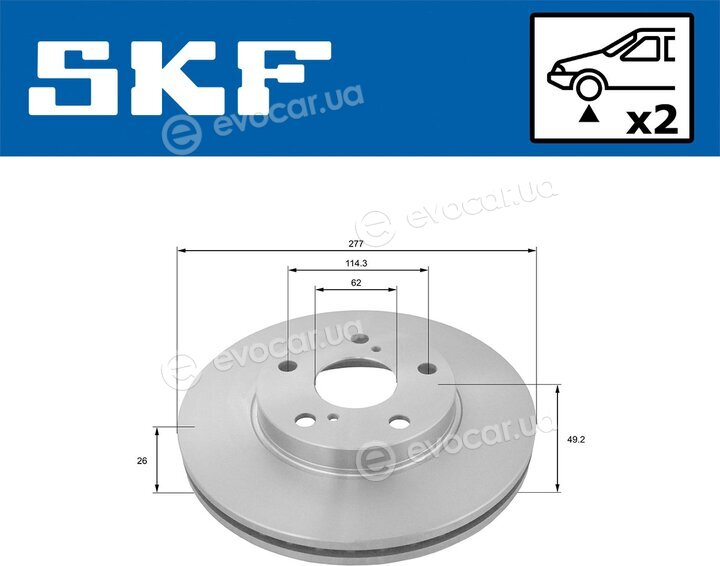 SKF VKBD 80160 V2