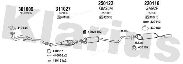 Klarius 390829E