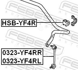 Febest HSB-YF4R