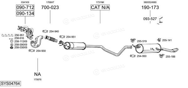 Bosal SYS04764