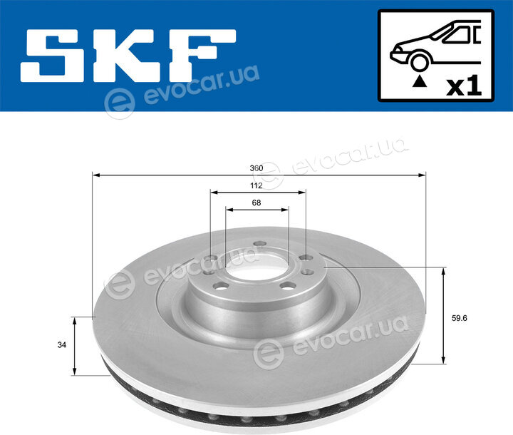 SKF VKBD 80418 V1