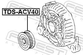 Febest TDS-ACV40