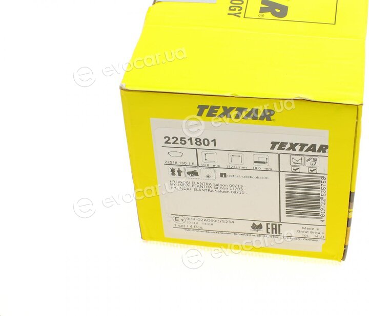 Textar 2251801