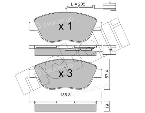 Metelli 22-0322-0