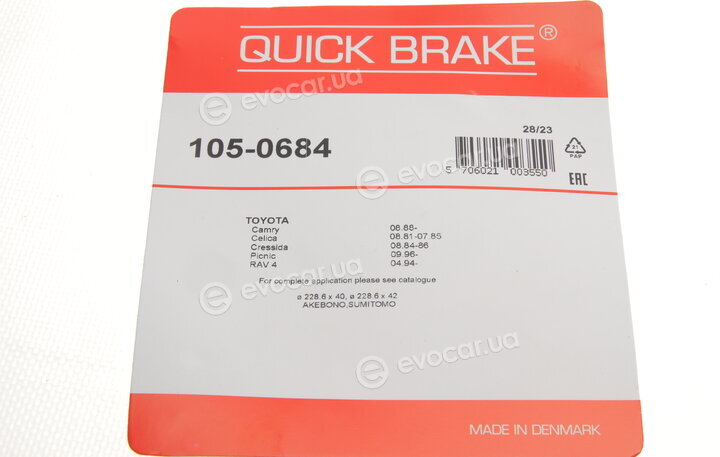 Kawe / Quick Brake 105-0684
