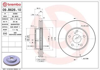 Brembo 09.B626.10