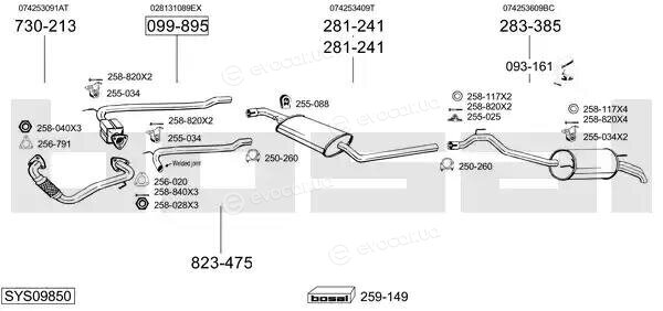 Bosal SYS09850