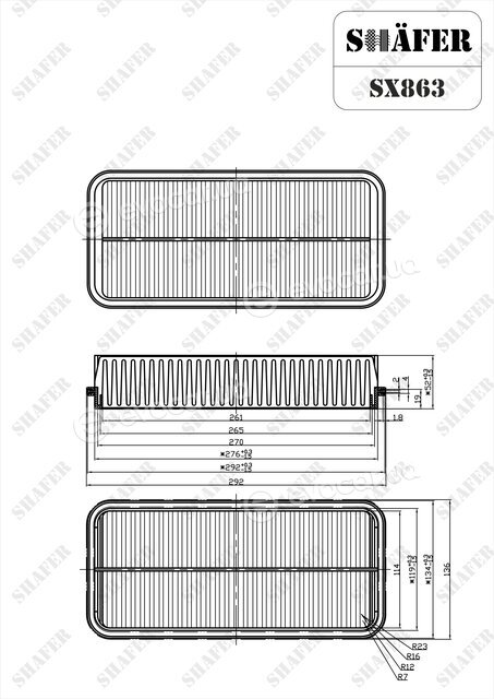 Shafer SX863