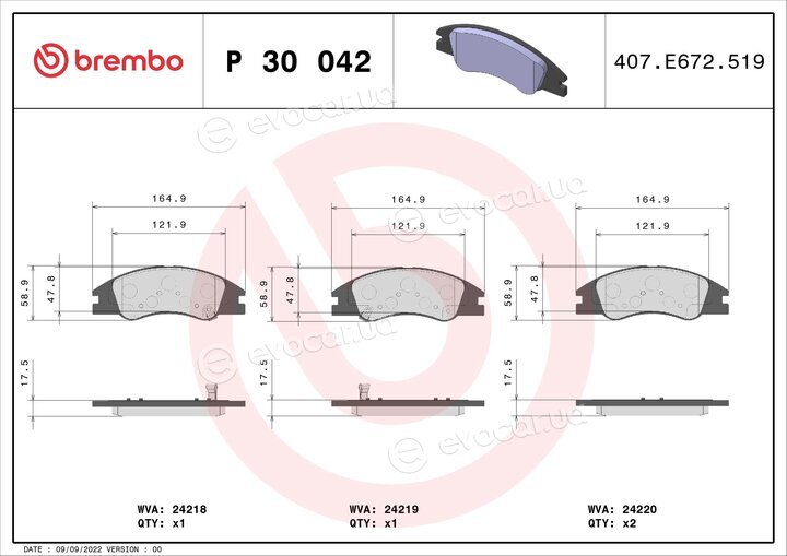 Brembo P 30 042