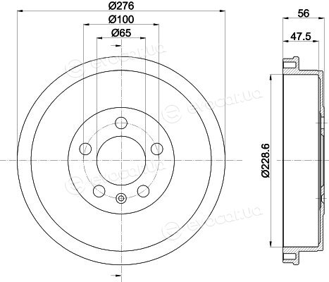 Hella Pagid 8DT 355 303-081