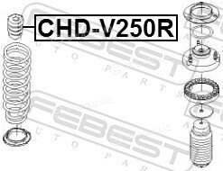 Febest CHD-V250R