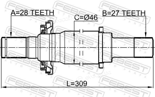 Febest 0412-NA4RH-KIT