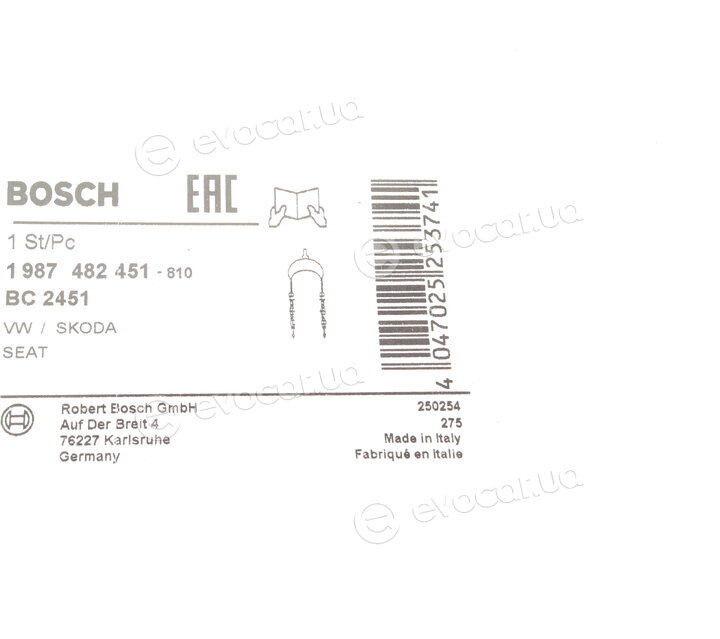 Bosch 1 987 482 451