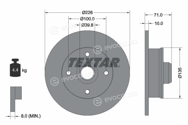 Textar 92041803