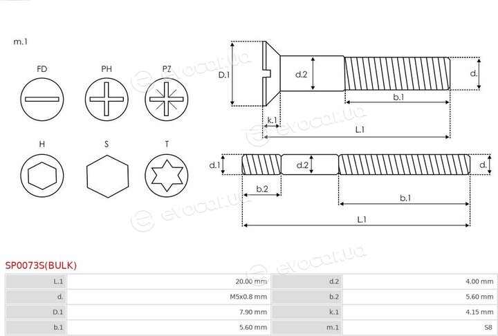 AS SP0073S(BULK)