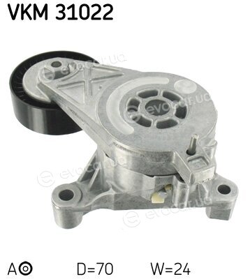 SKF VKM 31022