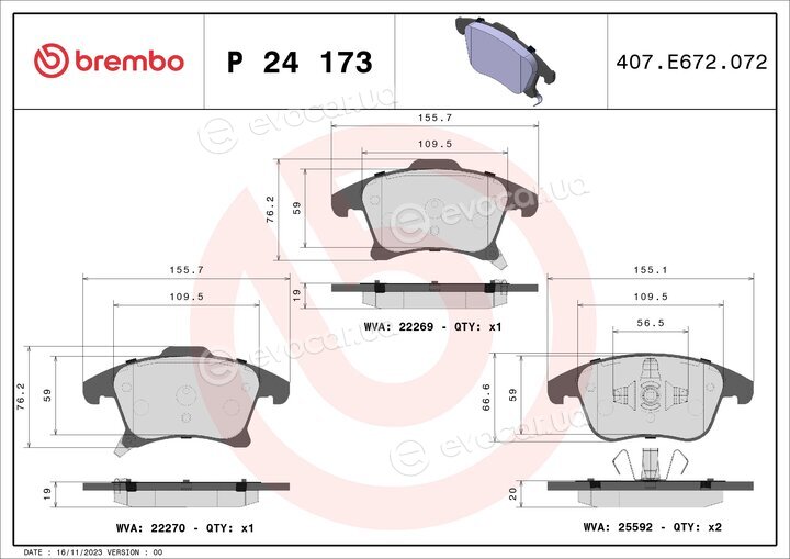 Brembo P 24 173