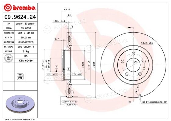 Brembo 09.9624.24