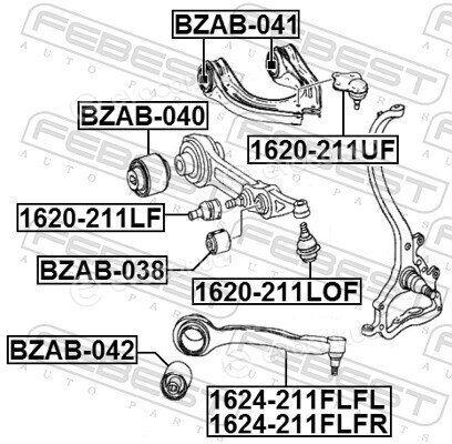 Febest 1624-211FLFL