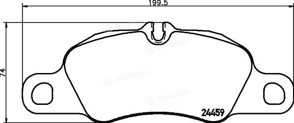 Hella Pagid 8DB 355 013-801