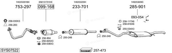 Bosal SYS07522