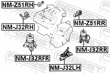 Febest NM-J32LH