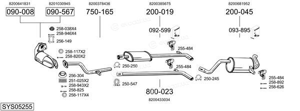 Bosal SYS05255