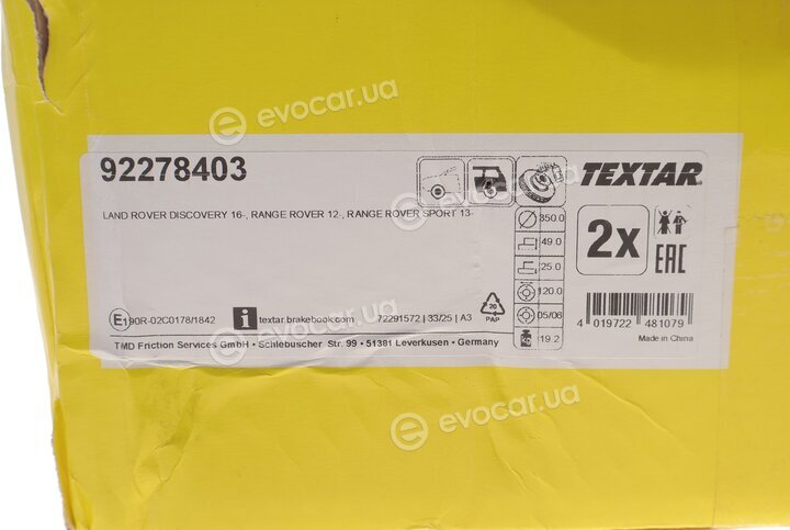 Textar 92278403