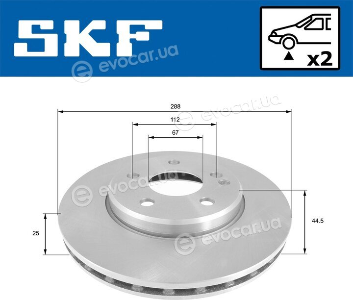 SKF VKBD 80062 V2