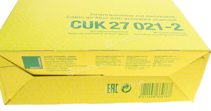 Mann CUK 27 021-2