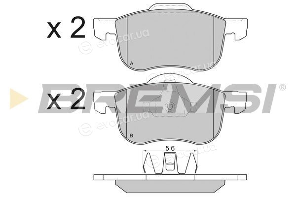 Bremsi BP2842