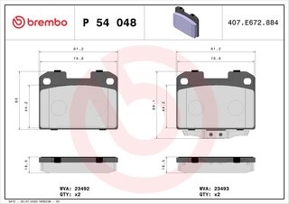 Brembo P 54 048