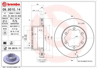 Brembo 09.9510.14