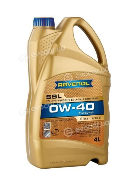 Ravenol SSL SAE 0W40 4L