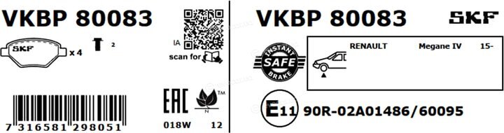 SKF VKBP 80083