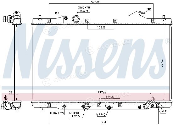 Nissens 606216