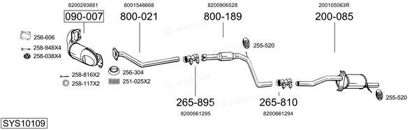 Bosal SYS10109