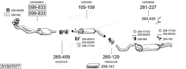 Bosal SYS07077