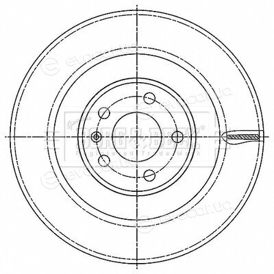 Borg & Beck BBD6203S