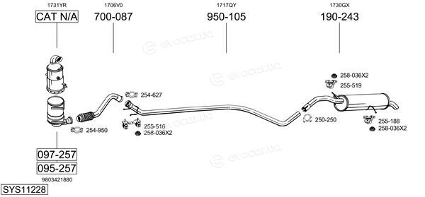 Bosal SYS11228