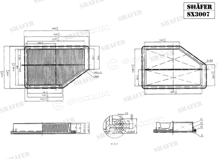 Shafer SX3007