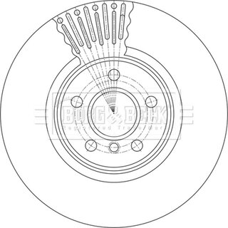 Borg & Beck BBD7022S