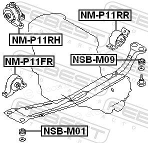 Febest NM-P11RR