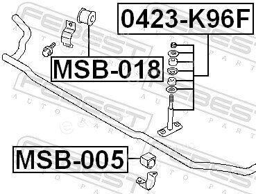 Febest 0423-K96F