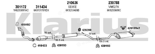 Klarius 930829E