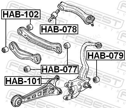 Febest HAB-077